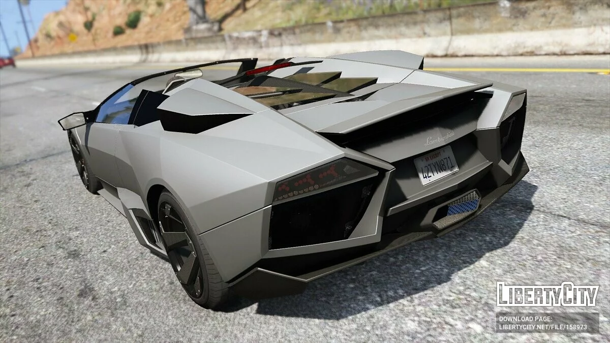 2009 Lamborghini Reventon Roadster v1.1 / GTA 5