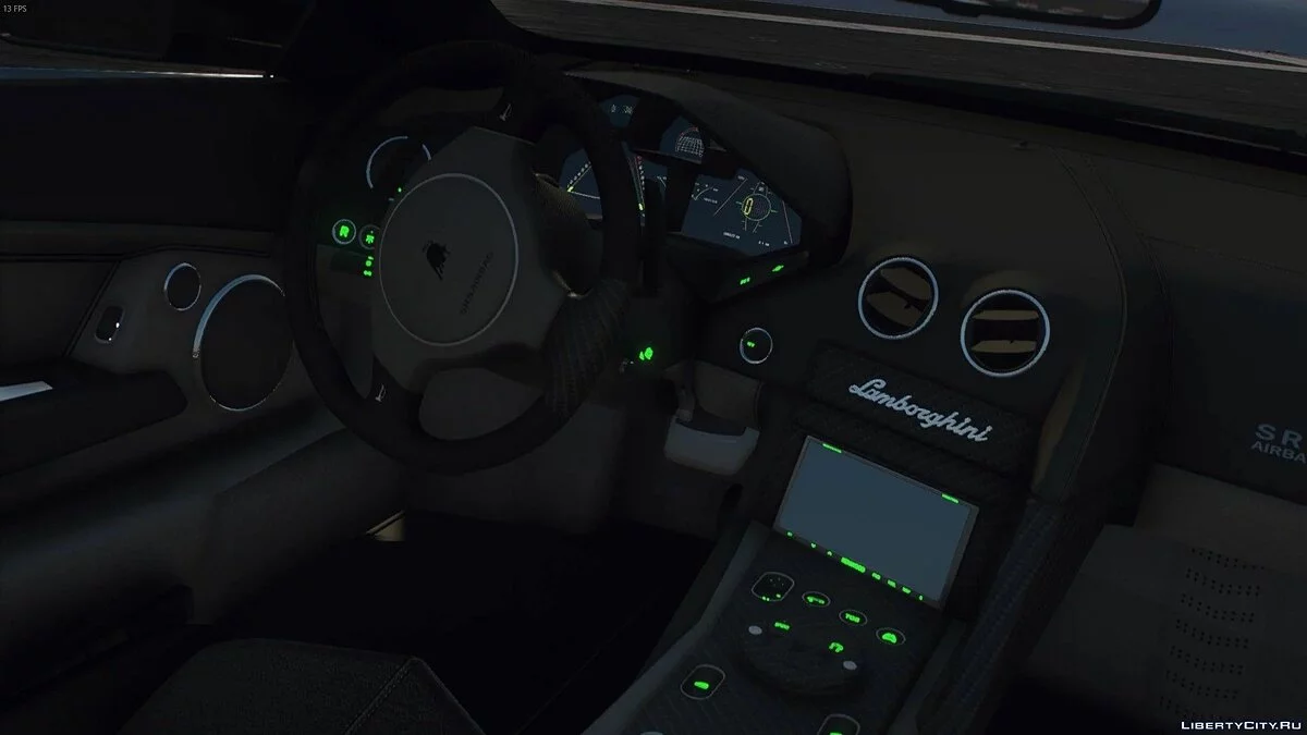 2009 Lamborghini Reventon Roadster v1.1 / GTA 5