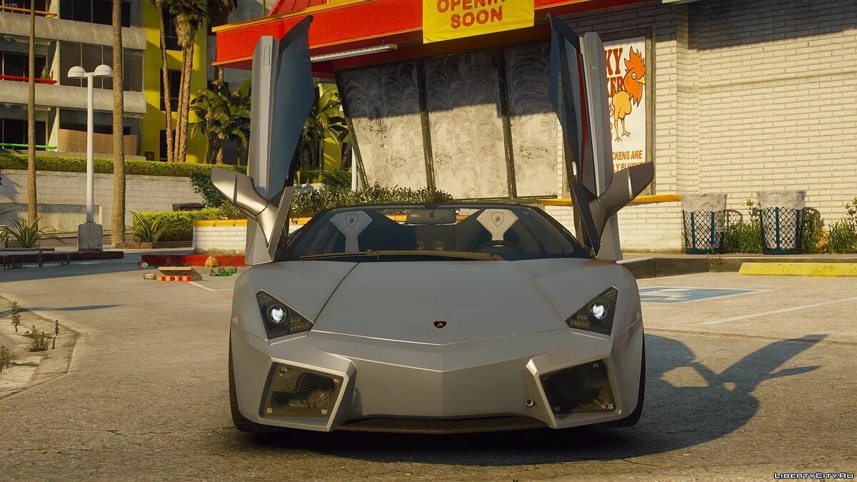 2009 Lamborghini Reventon Roadster v1.1 / GTA 5