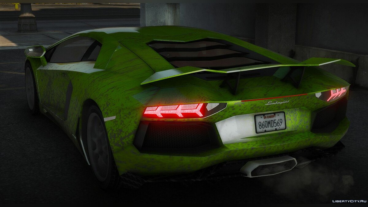 Lamborghini aventador для gta 5 фото 73