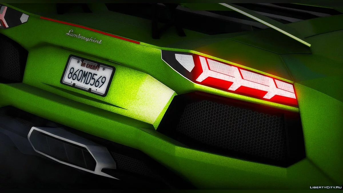 Lamborghini Aventador v1.0 / GTA 5