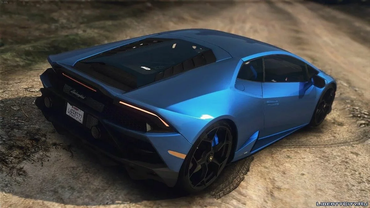 Lamborghini Huracan EVO coupe v1.1 hotfix / جي تي أي 5