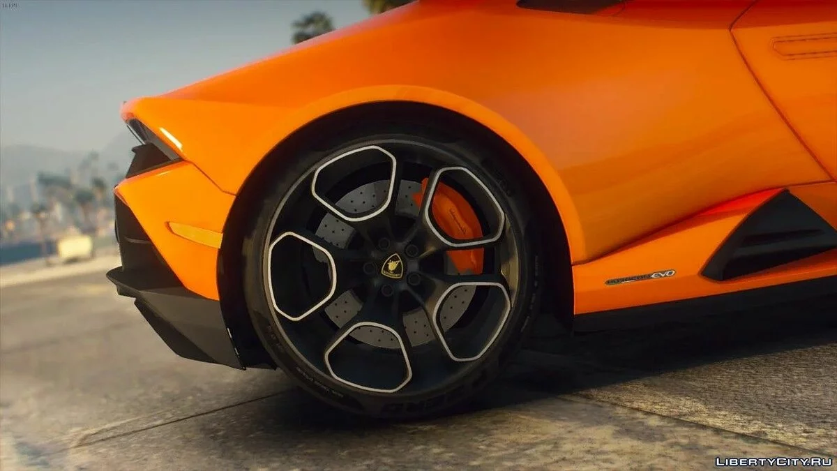 Lamborghini Huracan EVO coupe v1.1 hotfix / جي تي أي 5