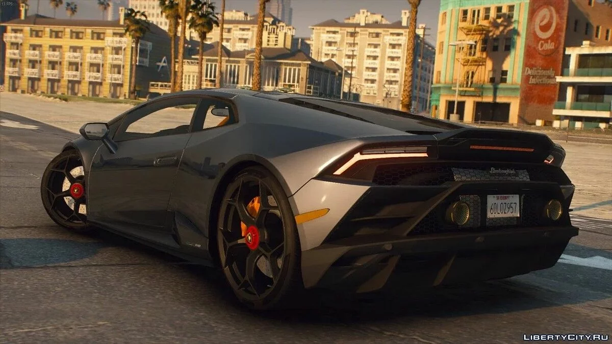 Lamborghini Huracan EVO coupe v1.1 hotfix / جي تي أي 5
