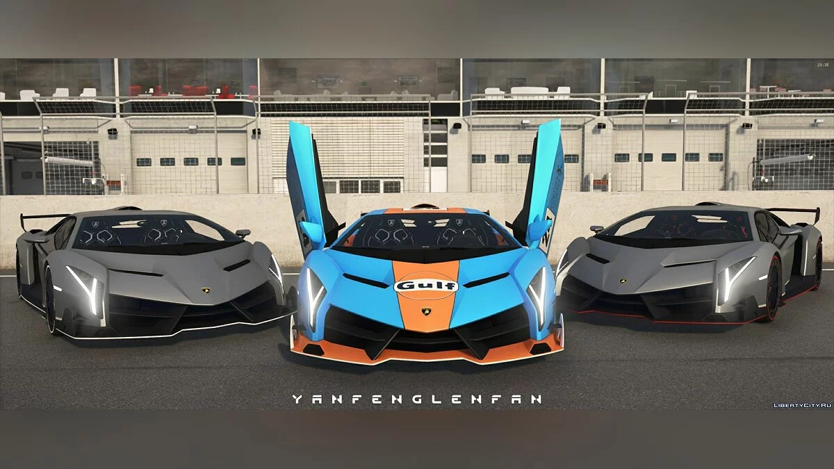 Lamborghini Veneno LP750-4 2013 v1.0 / GTA 5