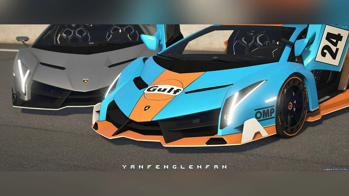 Lamborghini Veneno LP750-4 2013 v1.0 / GTA 5