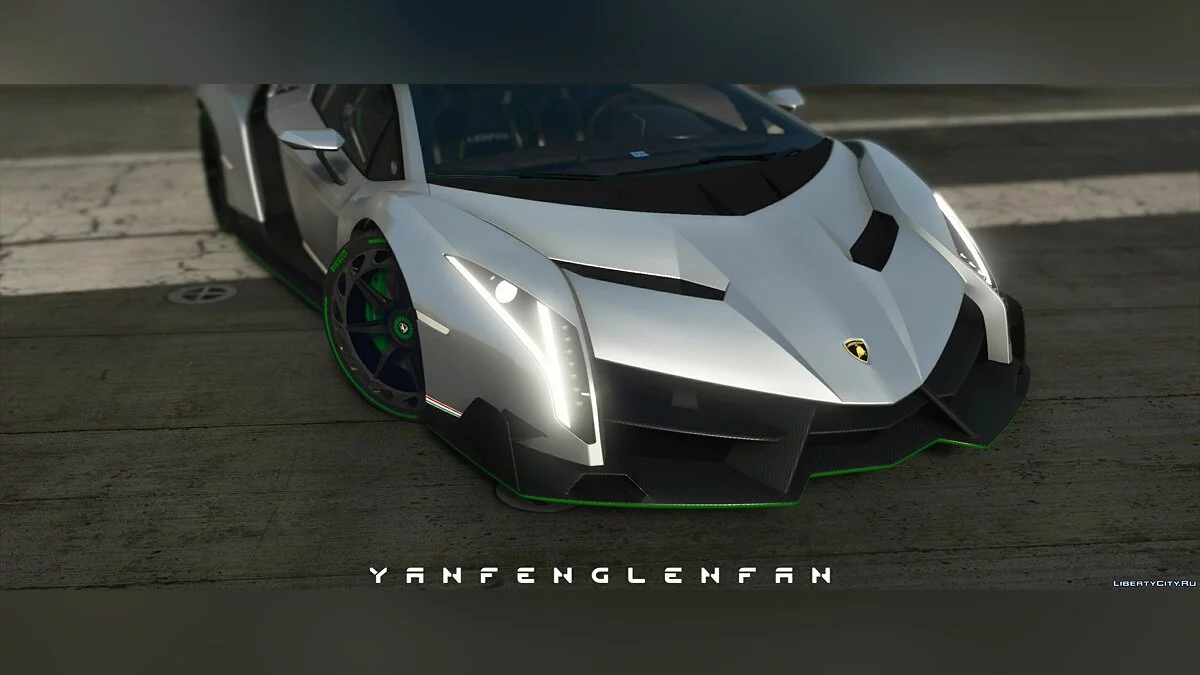 Lamborghini Veneno LP750-4 2013 v1.0 / GTA 5