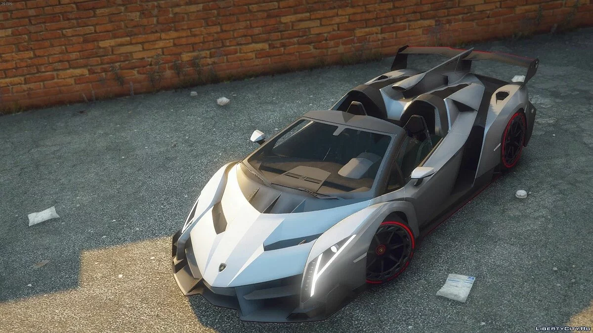 2014 Lamborghini Veneno Roadster v1.0 / GTA 5