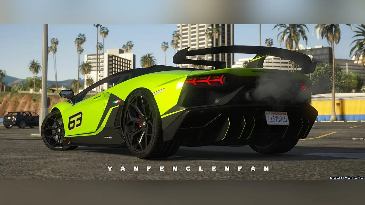 Lamborghini Aventador SVJ / SVJ 63 Edição de Aniversário v2.7 FINAL / GTA 5