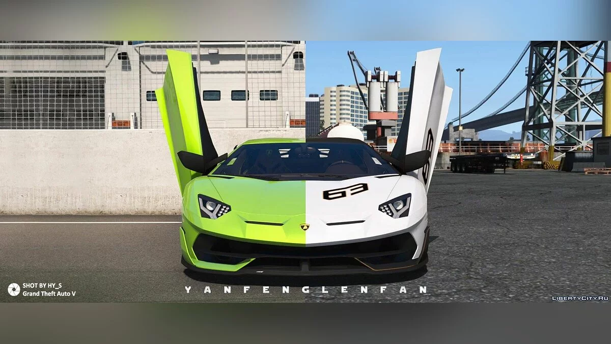 Lamborghini Aventador SVJ / SVJ 63 Edição de Aniversário v2.7 FINAL / GTA 5