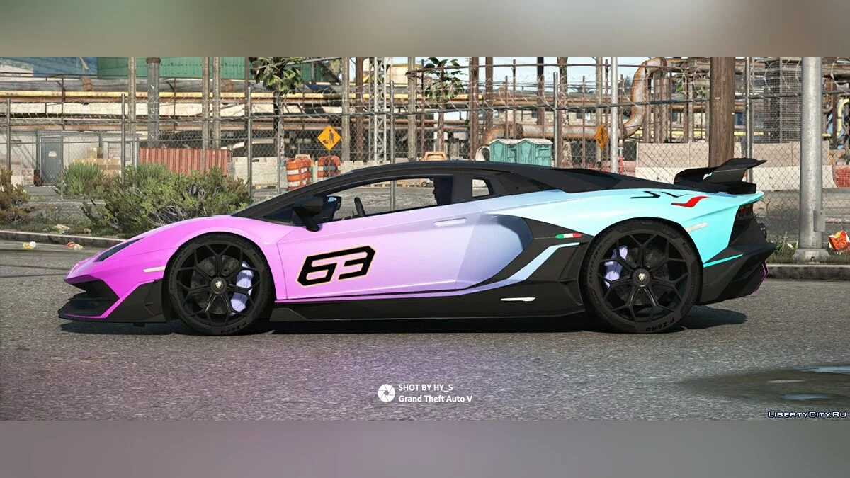 Lamborghini Aventador SVJ / SVJ 63 Edição de Aniversário v2.7 FINAL / GTA 5