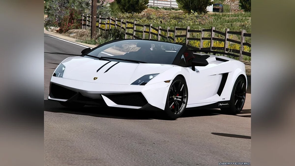 2012 Lamborghini Gallardo LP 570-4 Spyder Performante v1.5b / GTA 5