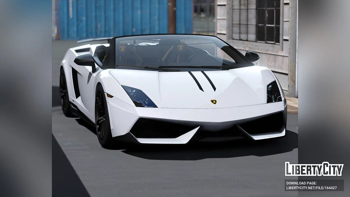 2012 Lamborghini Gallardo LP 570-4 Spyder Performante v1.5b / GTA 5