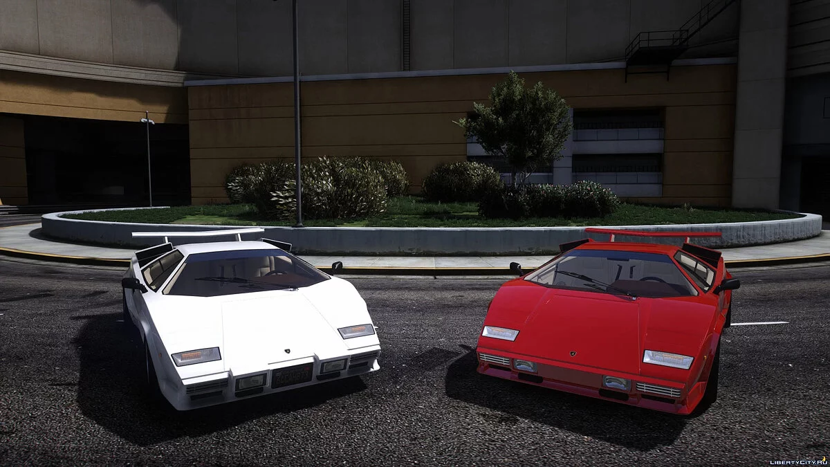 لامبورغيني كونتاش LP5000 QV 1988 / جي تي أي 5