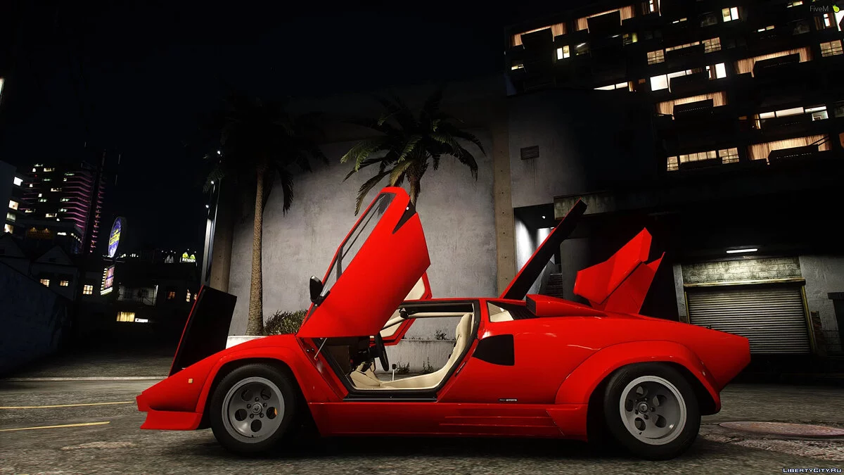 لامبورغيني كونتاش LP5000 QV 1988 / جي تي أي 5