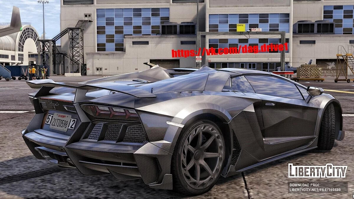Lamborghini Mansory Carbonado Apertos Carbon / GTA 5