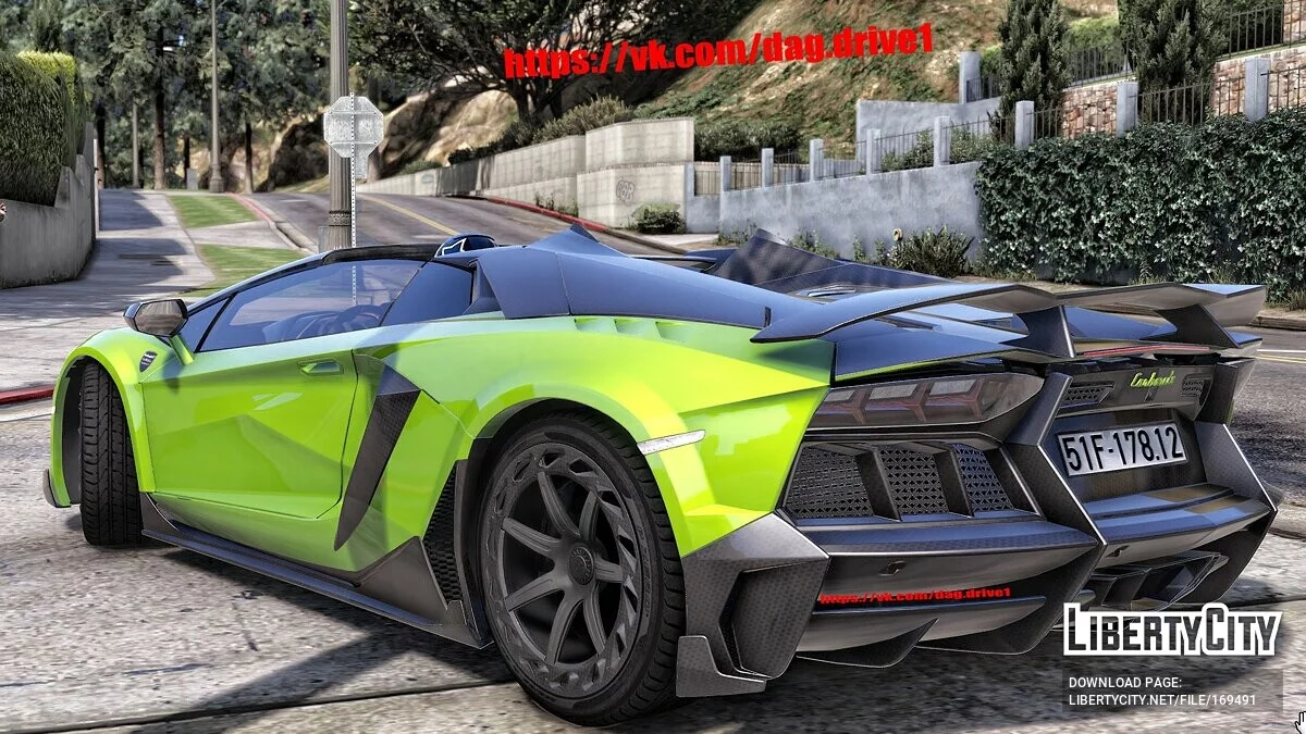 Lamborghini Mansory Carbonado Apertos / GTA 5