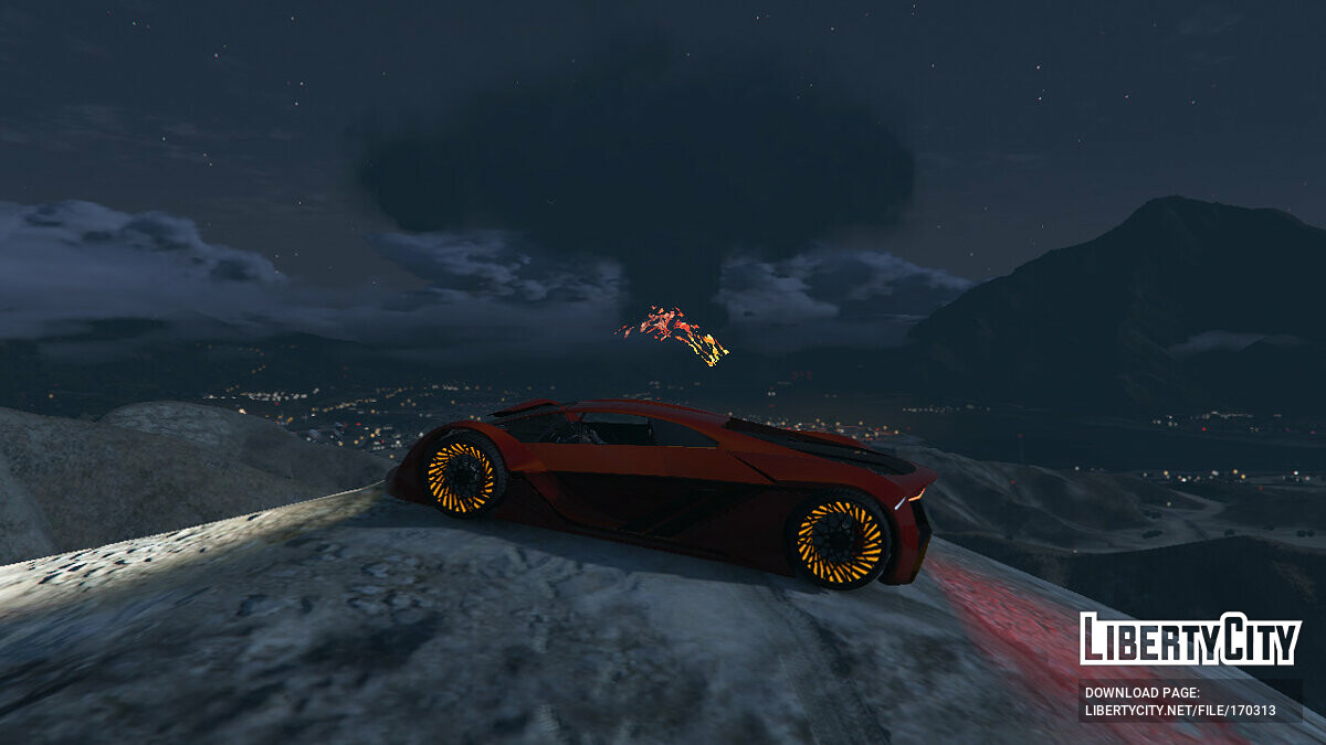 Download Tezeract Lambo Glow for GTA 5