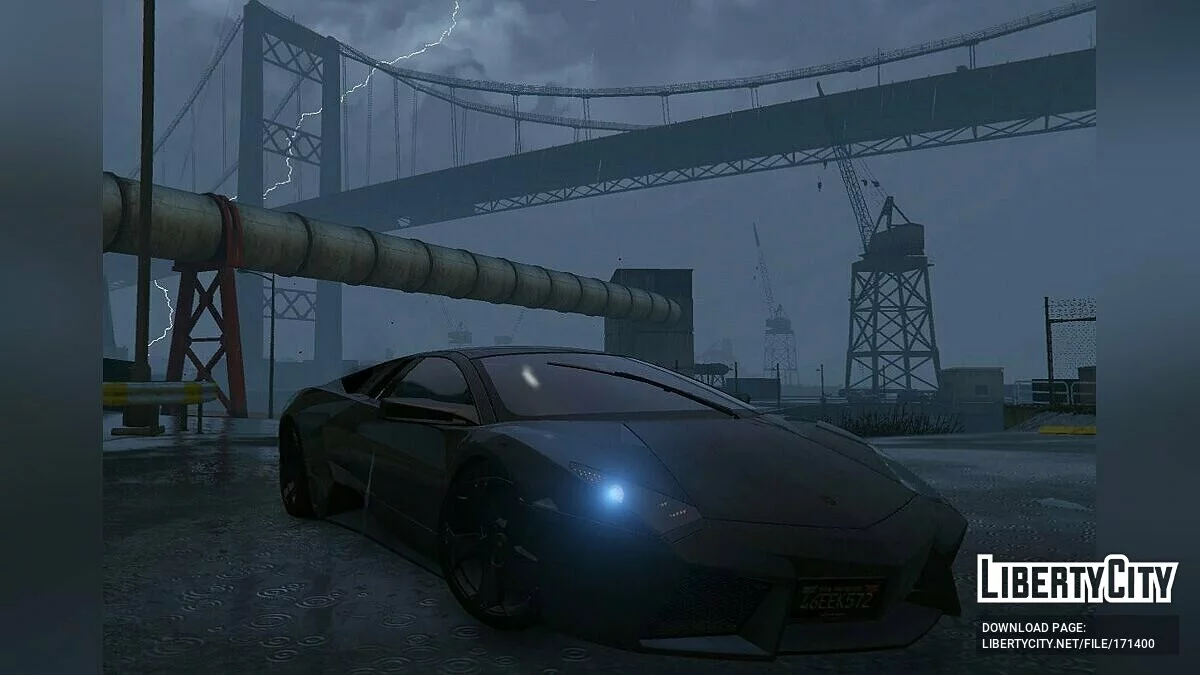 2007年兰博基尼Reventon v1.0 / GTA 5