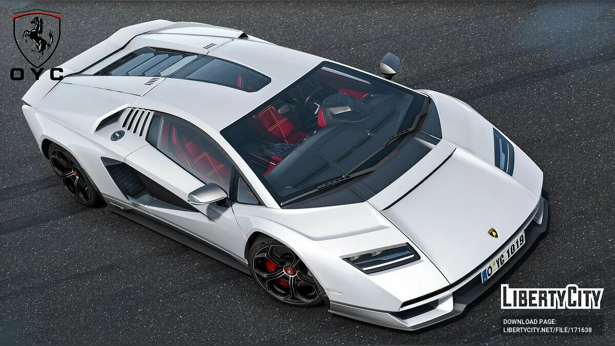 2022 Ламборгіні Кунтач LPI800-4 v1.0 / GTA 5