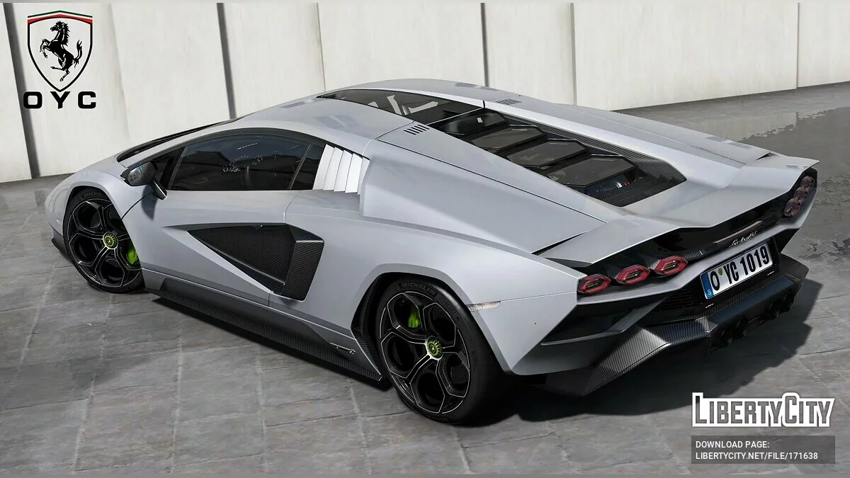 2022 Ламборгіні Кунтач LPI800-4 v1.0 / GTA 5