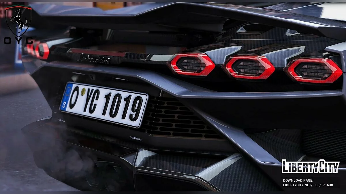 2022 Ламборгіні Кунтач LPI800-4 v1.0 / GTA 5