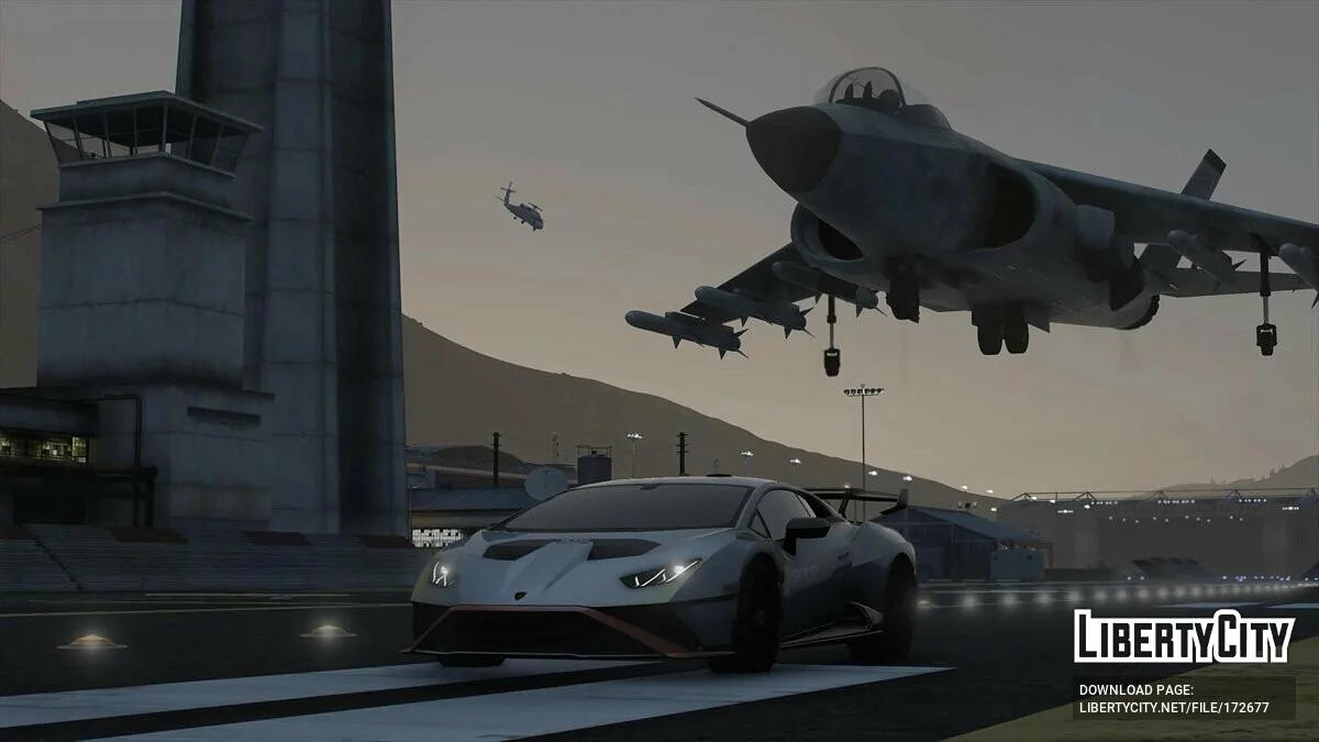 Lamborghini Huracan STO 2021 v1.0 / GTA 5
