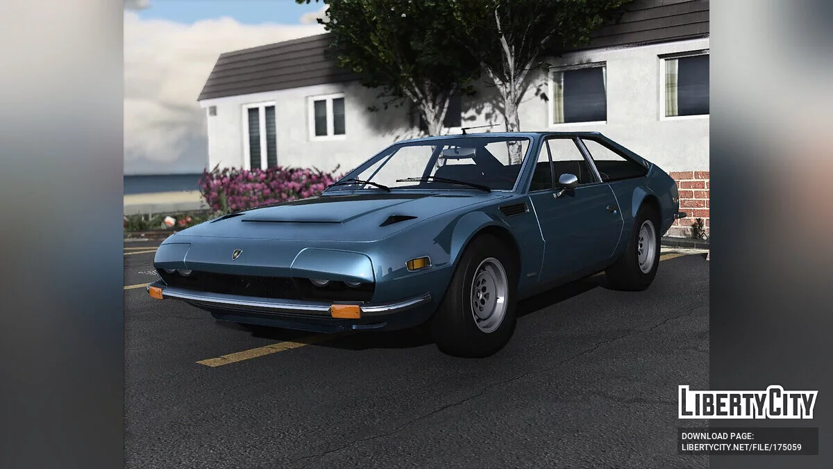 Lamborghini Jarama 1976 [Revisado] v1.0 / GTA 5