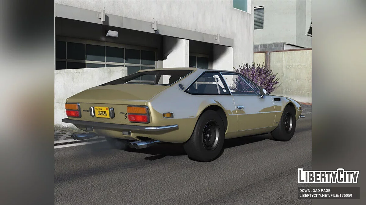Lamborghini Jarama 1976 [Revisado] v1.0 / GTA 5