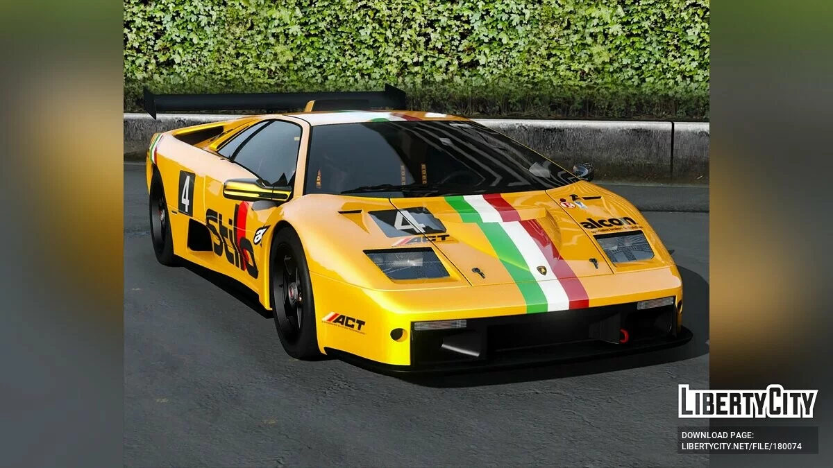 1999 Lamborghini Diablo GTR vReworked 1.0 / GTA 5