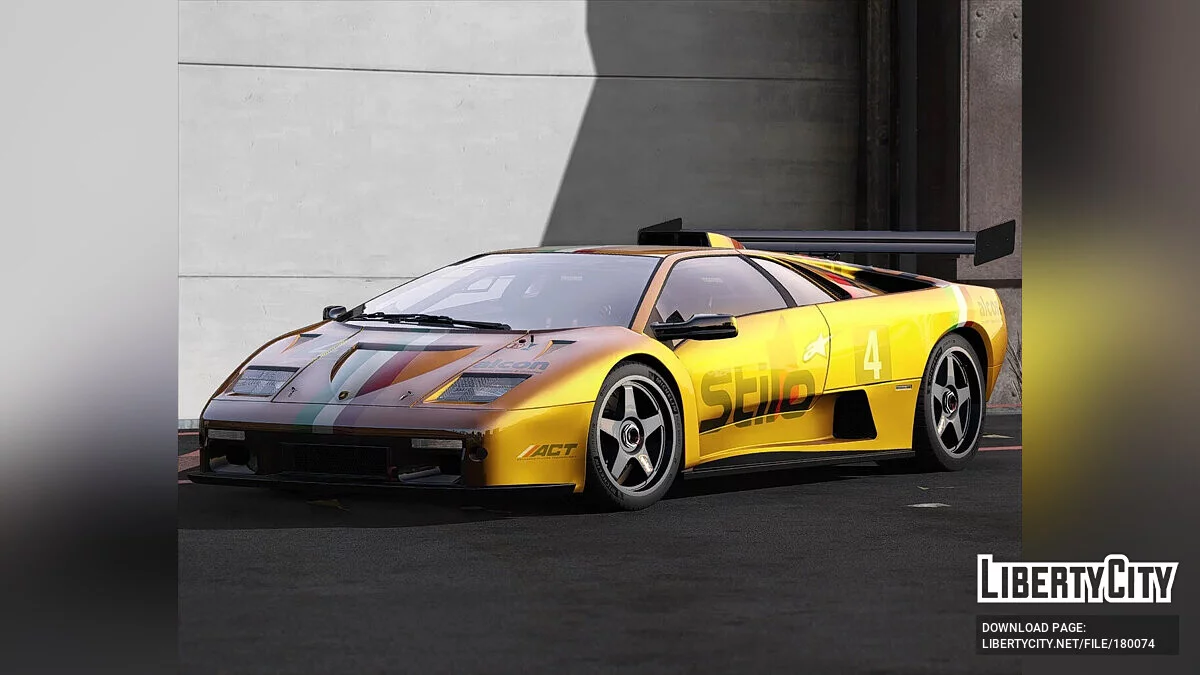 1999 Lamborghini Diablo GTR vReworked 1.0 / GTA 5