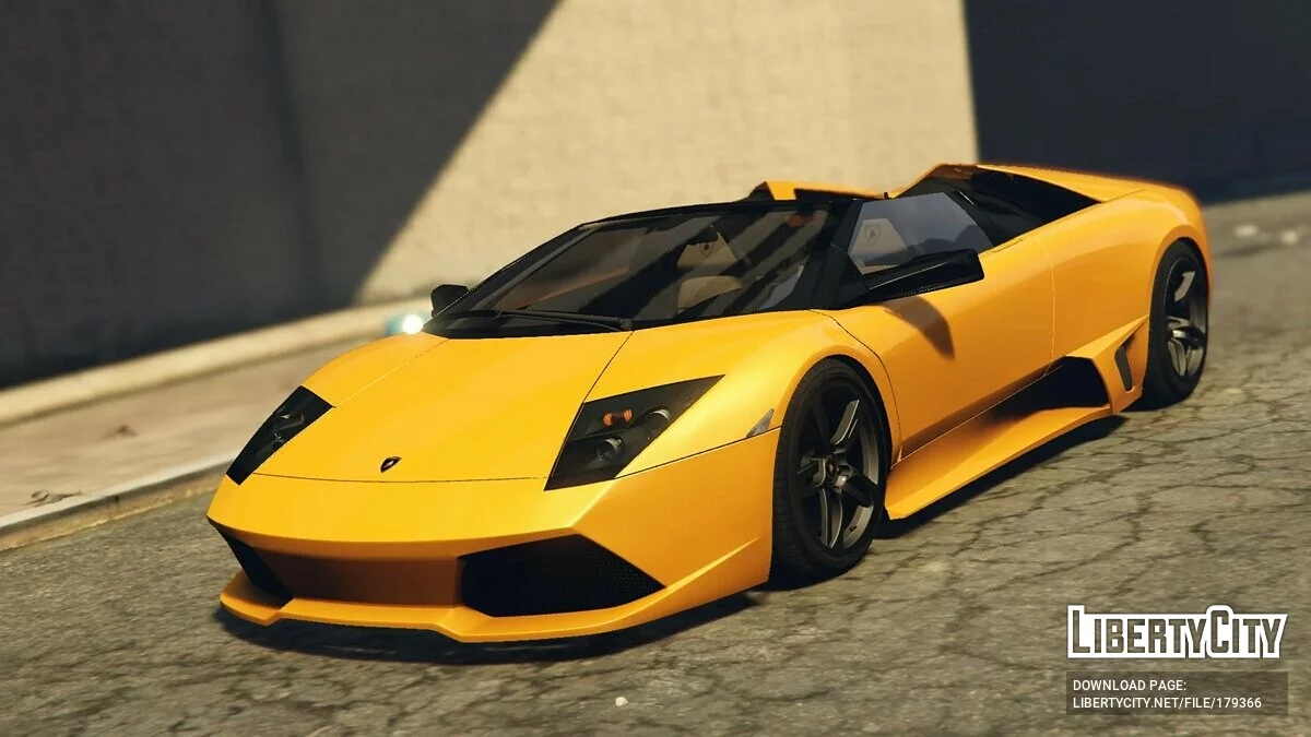 2008 لامبورغيني مورسيلاجو LP 640-4 رودستر v1.3 / جي تي أي 5