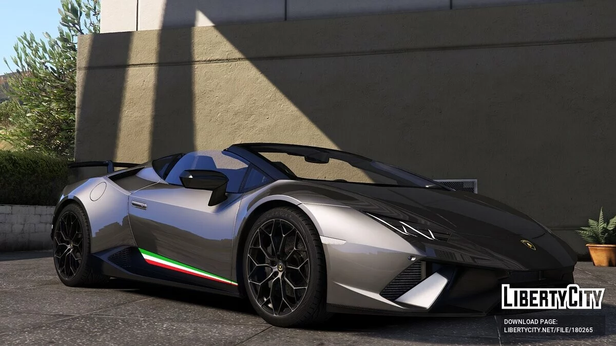 2018 Lamborghini Huracan Performante Spyder v2 / GTA 5