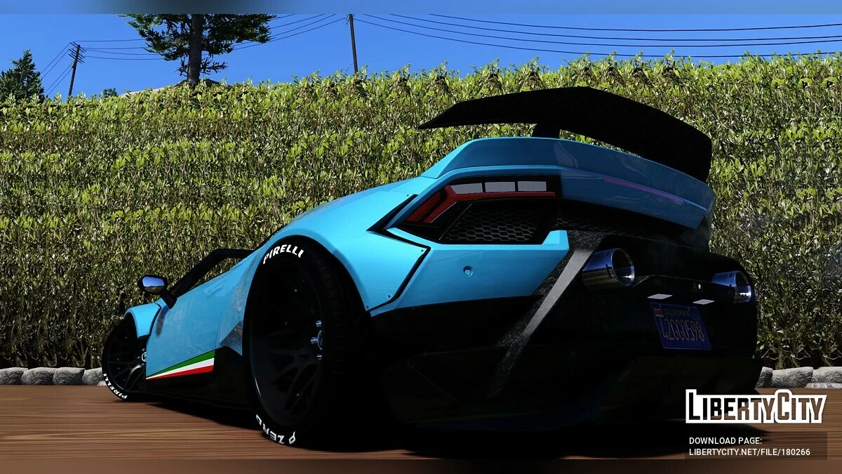 2018 Lamborghini Huracan Performante Spyder Liberty Walk / GTA 5