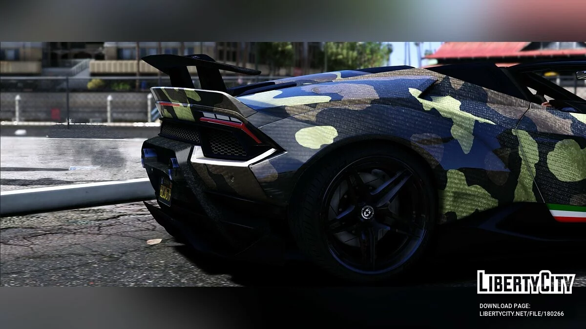 2018 Lamborghini Huracan Performante Spyder Liberty Walk / GTA 5