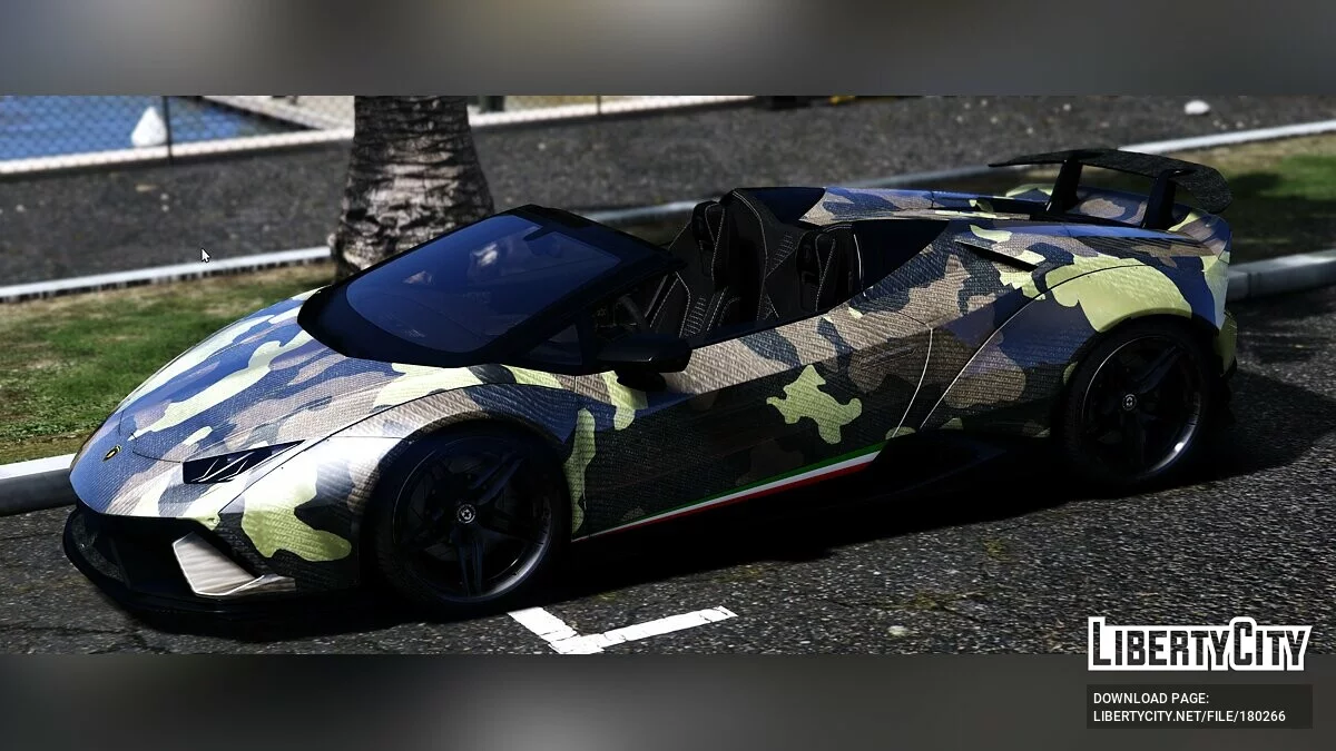 2018 Lamborghini Huracan Performante Spyder Liberty Walk / GTA 5