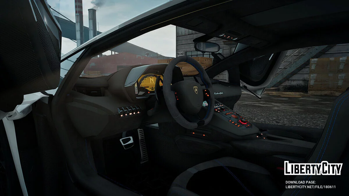 兰博基尼Aventador LP750-4 Super Veloce v1.0 / GTA 5