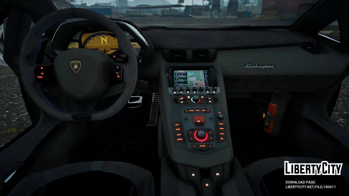 兰博基尼Aventador LP750-4 Super Veloce v1.0 / GTA 5