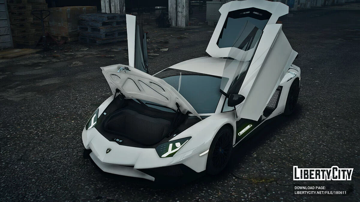 兰博基尼Aventador LP750-4 Super Veloce v1.0 / GTA 5