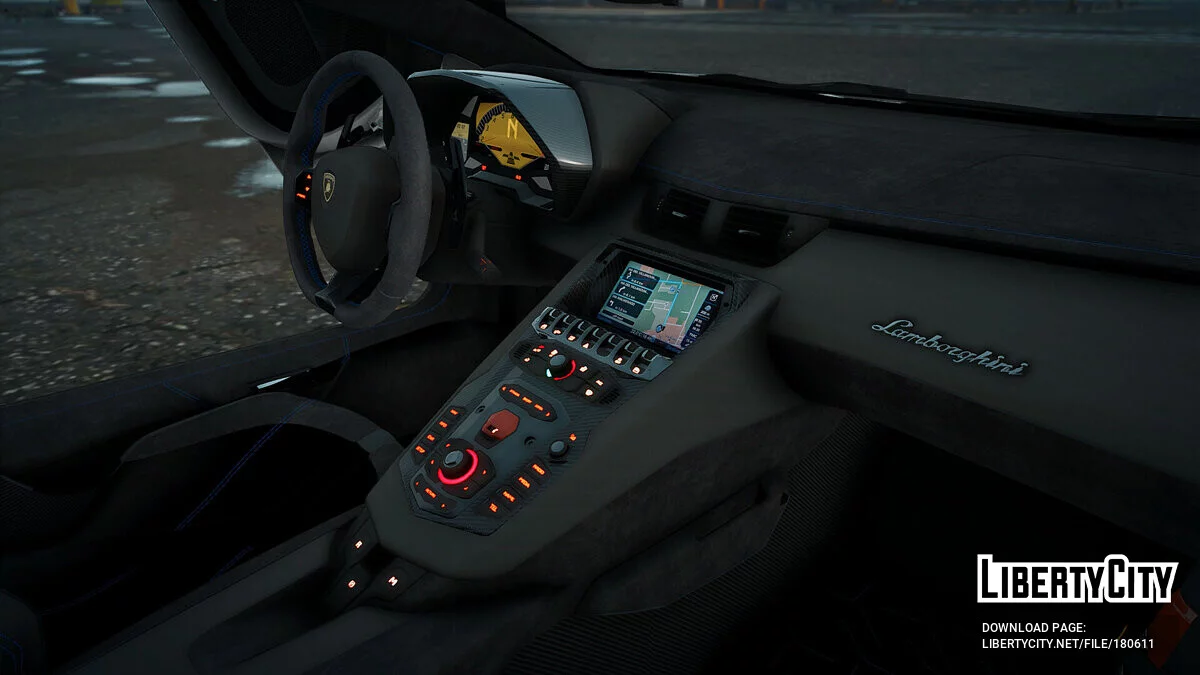 兰博基尼Aventador LP750-4 Super Veloce v1.0 / GTA 5