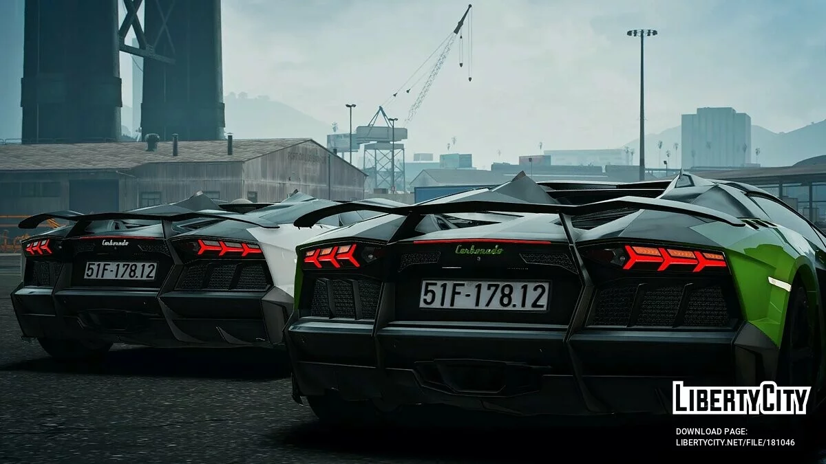 兰博基尼 Aventador Mansory Carbonado Apertos Color v1.0 / GTA 5