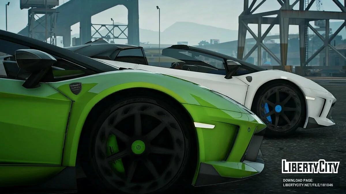 兰博基尼 Aventador Mansory Carbonado Apertos Color v1.0 / GTA 5