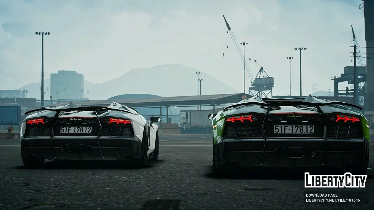 兰博基尼 Aventador Mansory Carbonado Apertos Color v1.0 / GTA 5