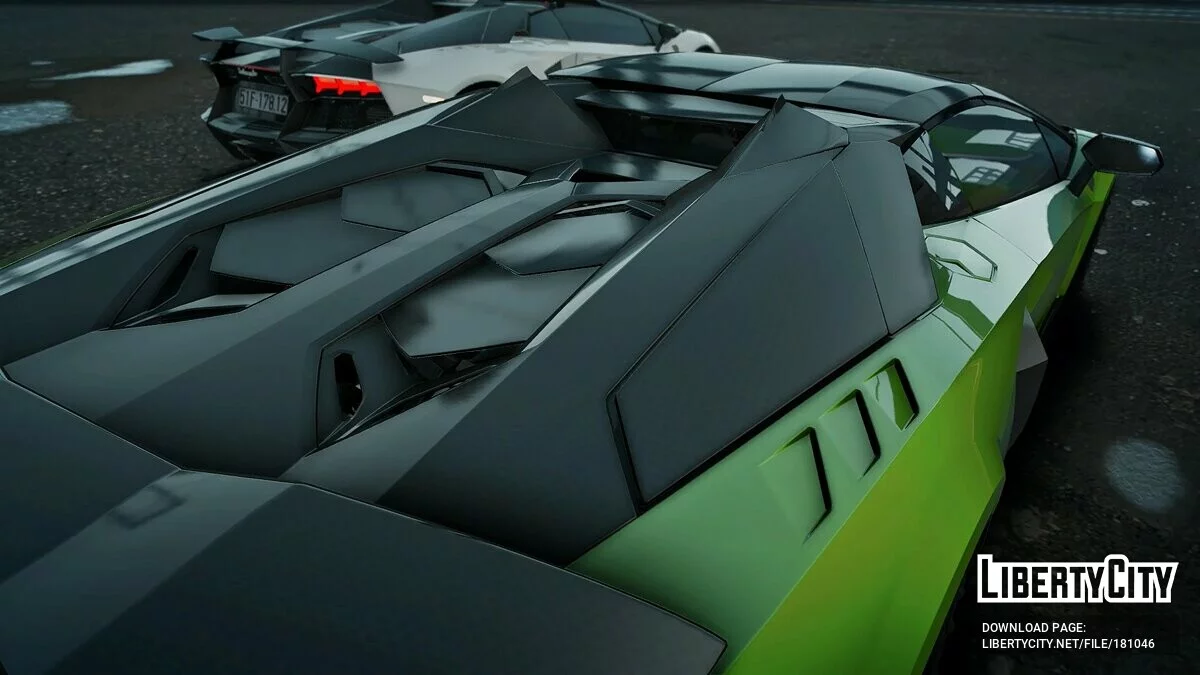 兰博基尼 Aventador Mansory Carbonado Apertos Color v1.0 / GTA 5