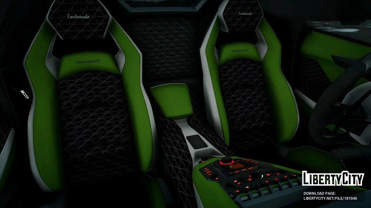 兰博基尼 Aventador Mansory Carbonado Apertos Color v1.0 / GTA 5