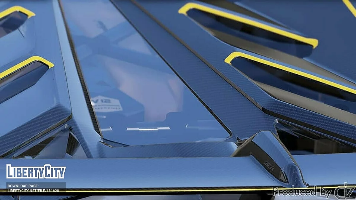 Lamborghini Aventador SVJ Roadster 2020 / GTA 5