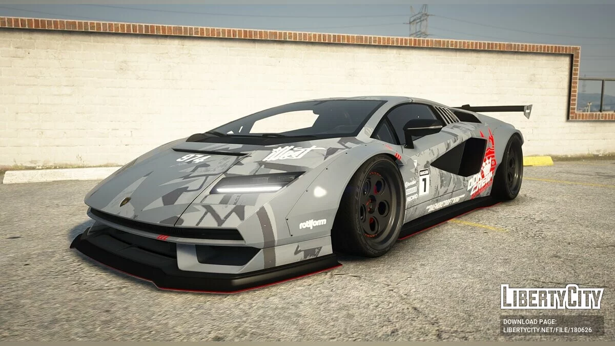 Lamborghini Countach LPI 800-4 / GTA 5