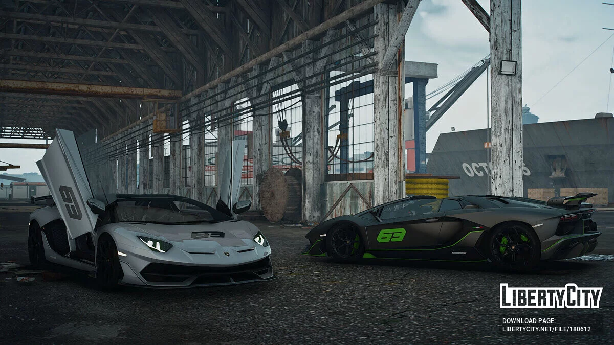 Lamborghini SVJ 63 Roadster / GTA 5