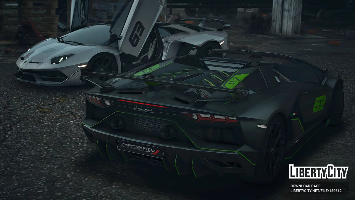 Lamborghini SVJ 63 Roadster / GTA 5