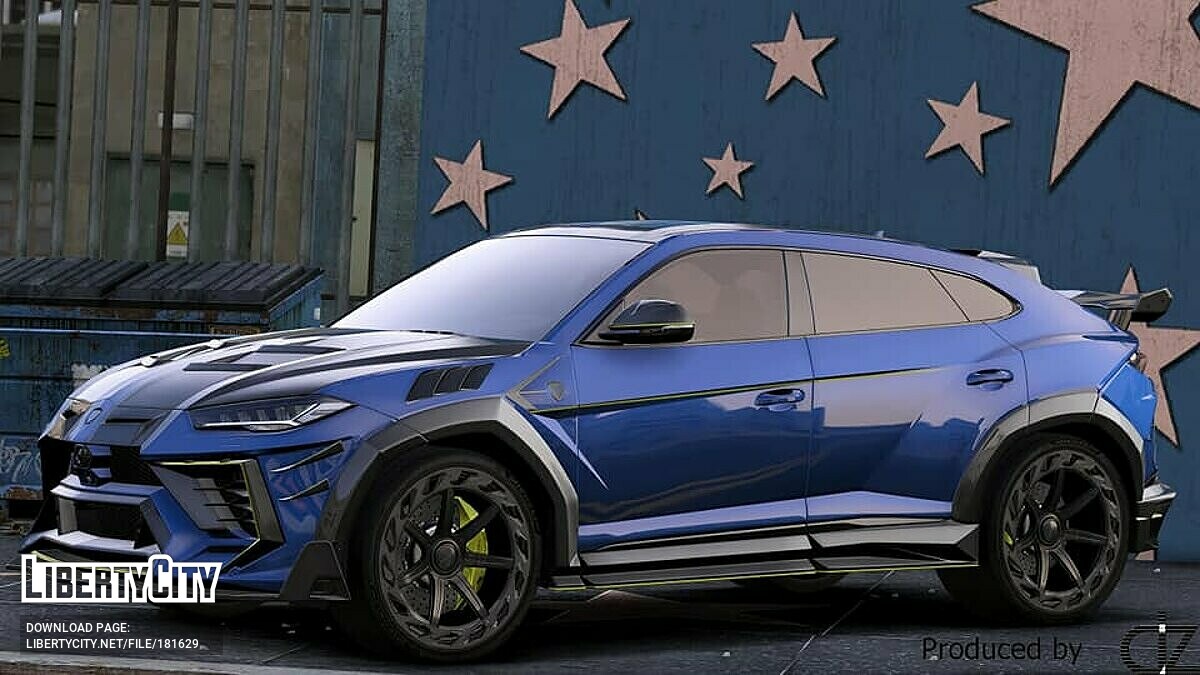 Download Mansory Lamborghini Urus Venatus 2020 for GTA 5